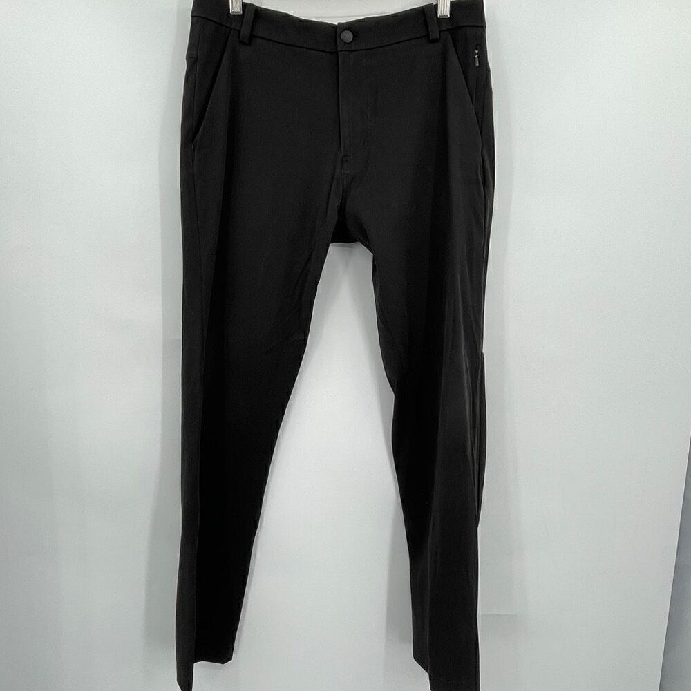 Lululemon Black ABC 5-Pocket Warpstreme Classic Chino Pants Size 34